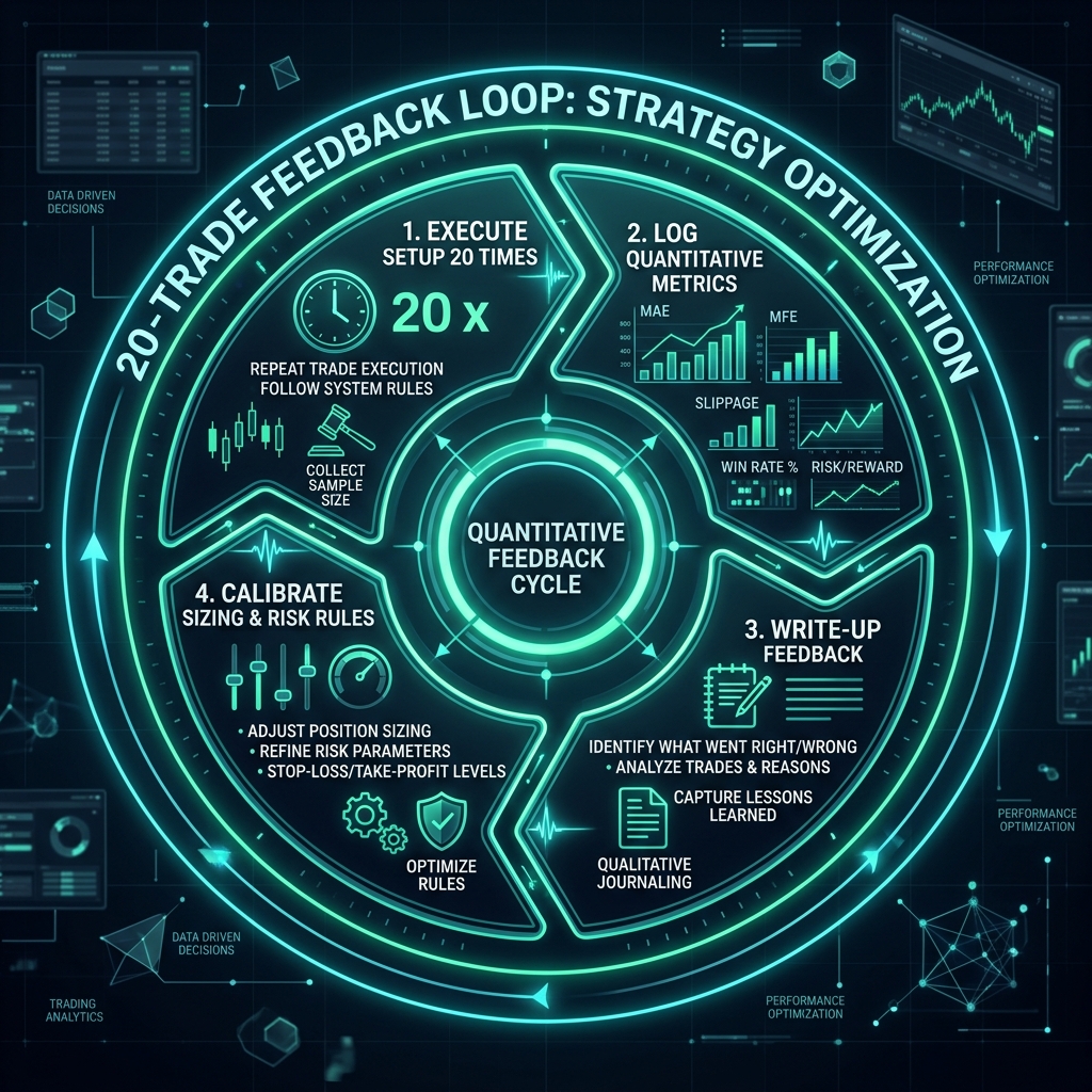 Process diagram of the 20-Trade Feedback Loop