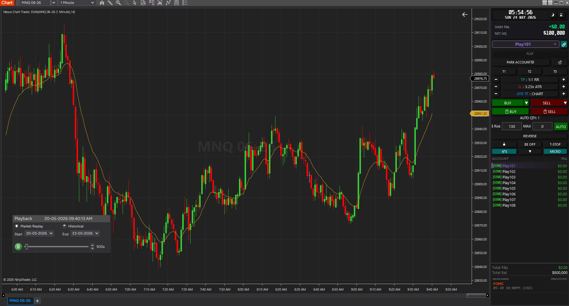 Gang Mode firing across multiple NinjaTrader accounts simultaneously
